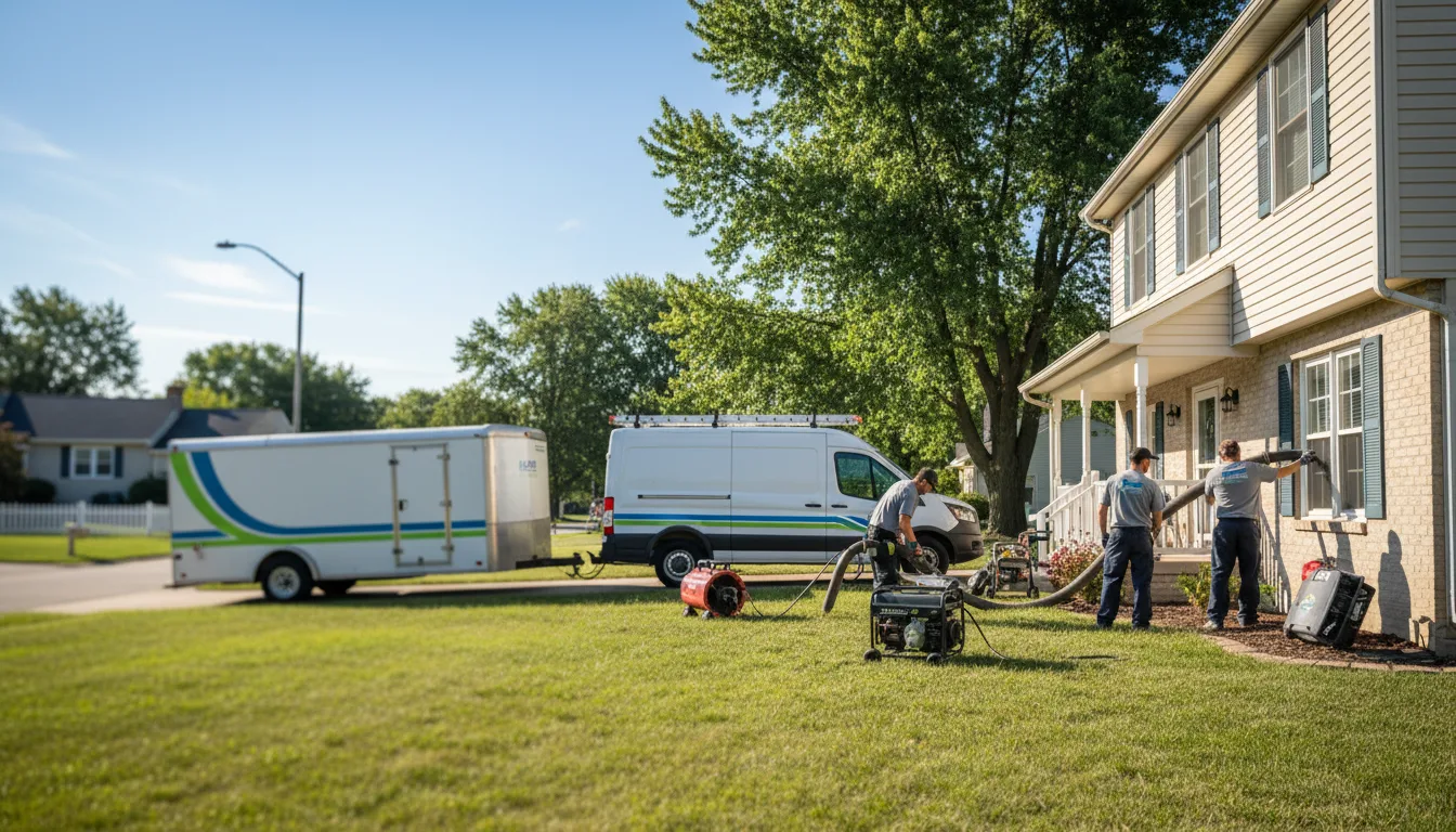 Flooded Basement Restoration And Cleanup With Repair in Nevada, IA near me